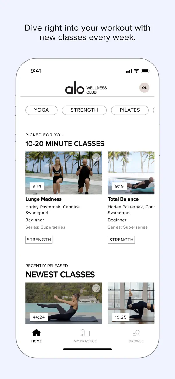 Alo Moves app screenshot 3